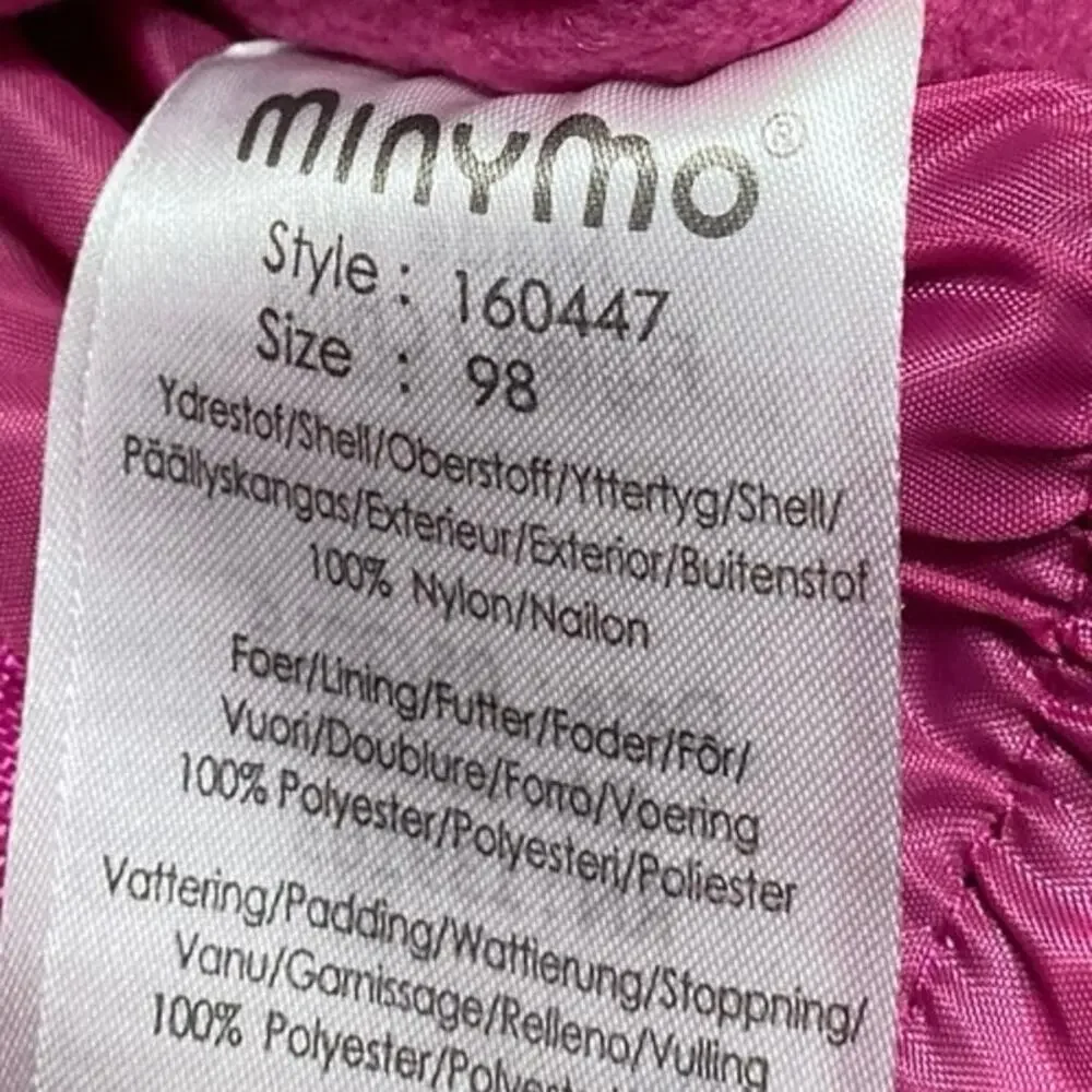 Minymo girls pink